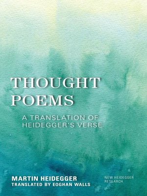 cover image of Thought Poems
